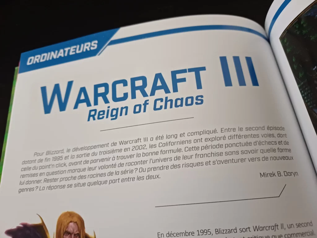 introduction article warcraft III Blizzard pix'n love 42