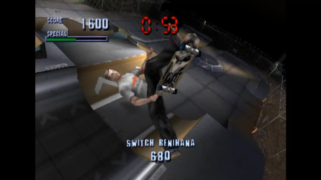 Tony Hawk Pro Skater Roswell Compétition psone playstation
