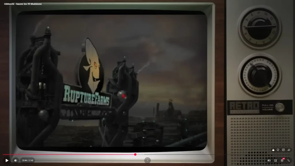 la chaine d'Edward Épisode Oddworld Rupture Farms