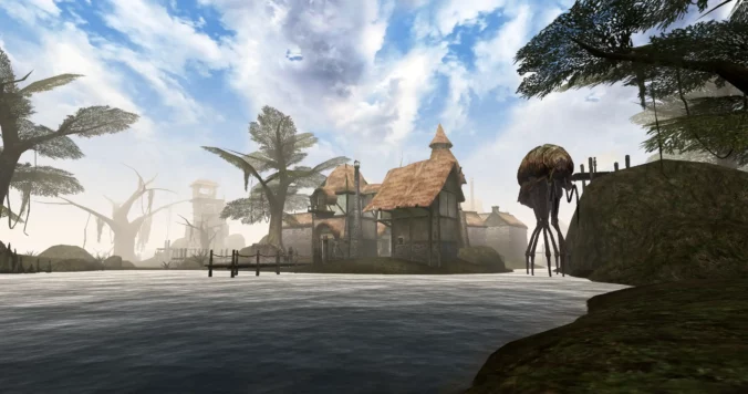 In Memoriam Morrowind Couverture Seyda Nheen Au pays de la brume éternelle